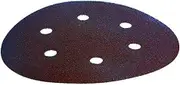 Makita 40 Grit Hook and Loop 6 Hole Sanding Disc, Brown, 150 mm Pad Diameter (Pack of 10)