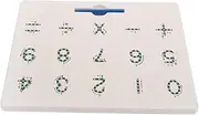 ERINGOGO Magnetic Writing Board Toy Educational Tracing Game Learning Number Board Fine Motor Skills Development Toy