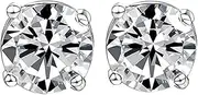 [Fancy Combs] Magnetic Stud Earrings Non-piercing Zircon Crystal Ear Clip on Earrings Round Square Ear Studs Sets for Women Men Birthday Wedding Anniversary Jewelry