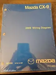 2009 Mazda CX-9 wiring diagram Factory Sealed