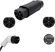 Type 1 to Type 2 Adapter Electric Vehicle Charger Type 2 to Type 1 AC Adaptor GB/T EVSE Charging Convertor for Electric Cars(Type2 to GBT 3Phase)
