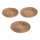 Serving Baskets Organizer Round Woven Bread Basket for Countertop Bread Home