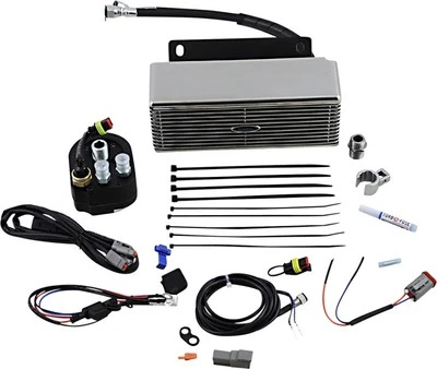 UltraCool 3.0 Below Regulator Oil Cooler for S&S T124/T143 Only Chrome RF-2CSS