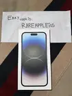 Apple iPhone 14 Pro Max Silver New Sealed iOS 16.5 Silver 256gb Unlock Dopamine