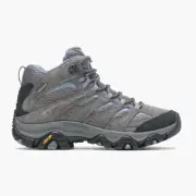 Merrell Moab 3 Mid WP Women's Hiking Boots, Granite, W9