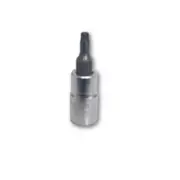 PFS4TR15 VIM Tools TR15 Tamper Proof TORX Gun Metal Gray Bit, Satin Chrome 1/4