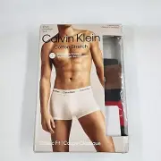 Calvin Klein Underwear Cotton Stretch Low Rise Trunk Brief Men S Assorted 2-pack