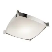 Jesco Lighting CTC604L Linea 4 Light 19.75 inch Chrome Flush Mount Ceiling Light