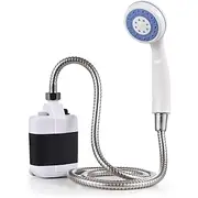 Camp Shower Pump Portable Camping Shower Practical, Multipurpose Electric Outdoor Shower for Dormitory Outdoor Car Washing