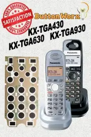 Panasonic Cordless Phone Keypad Button Fix KX-TGA930T TGA931 TGA630S TGA631