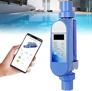 Smart Saltwater Pool Chlorinator & Chlorine Generator System for Pools up to 22,000 Gallons, Built-in Wi-Fi, App Remote Control with Smart Digital Panel 18M³/4g/h