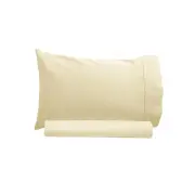 Artex 250TC 100% Cotton Sheet Set Single Cream