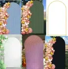 Pink Blue Wedding Balloon Arch Backdrop Cake Stand Plinth Flower Background Prop
