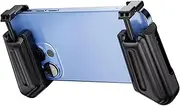 Mobile Game Controller Handle, Mobile Game Joystick Trigger Handle, Game Handle Phone Gamepad Holder, Adjustable Cell Phone Holder, Phone Handle Holder, Shooter Fire Aim Button Controller [video game]