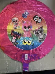 Beanie Boo Foil Mylar Balloon