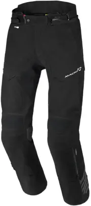 Macna Ultimax waterproof Motorcycle Textile Pants, black, Size XL for Men
