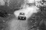 Harry Kallstrom Gunnar Haggbom Lancia Fulvia coupe 1972 Rally Car Old Photo