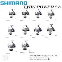 在飛比找蝦皮商城優惠-《SHIMANO》21 TWIN POWER SW 紡車捲線