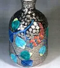 Arita-yaki somenishiki platinum decorative dobin teapot, created by From Japan