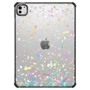 iPad Pro 11-inch (M4) iPad Impact Case Pastel Confetti Explosion Transparent