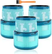 (Pack of 3) Gen 5 Detect Absolute Replacement Filter Compatible with Dyson Gen 5 Detect, Gen 5 Detect Absolute SV23, Gen 5 Outsize, Gen 5 Outsize Absolute SV24 Gen5 Detect Fluffy Cordless Vacuum