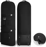 Golf Travel Bag with Wheels Whee Golf Travel Cover Bag Hand Carry