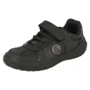 Boys Clarks Leather School Shoes Stomp Rex