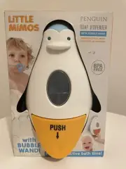 Soap Dispenser With Bubble Wand For Kids Little Mimos Fun Interactive Bath Time