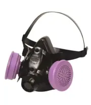 NORTH Reusable Half Face Respirator Facepiece Mask P100 Particulate Filter LRG