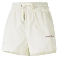 在飛比找蝦皮商城優惠-PUMA 流行系列P.Team短風褲 運動短褲 米白色 女性