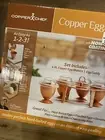 Copper Chef Copper Eggs XL Non Stick Coating 4 XL Makers Hard Boiled Poached New