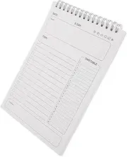 FOYTOKI Tear Off Planner Notepad Undated Daily Planner for Management Study Supplies To Do List Memo Pad Portable Desk Organizer for Tasks and Goals