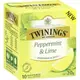 【TWININGS 唐寧茶包】花草茶系列 - 薄荷萊姆茶包 10入/盒