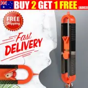 Profile Scribing Tool Contour Gauge Ruler with Lock Precise Carpenter Measure AU