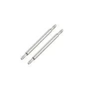 Spring Bar Pins 19mmx1.5mm Double Fringe 316 Stainless Steel for Watch Band 2Pcs