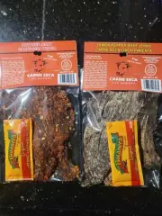 Lemon Pepper, Or Spicy Beef Jerky Flavor