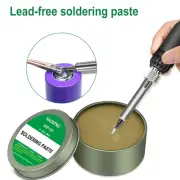 Lead-Free Rosin Flux Solder Paste Easy Repair for Iron & Stainless Steel Work