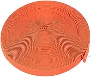 PERSELOSO 1 Roll Thickened Plain Elastic Band for Shoes DIY Accessories Wide Durable Elastic Strap Orange for Crafting and Customizing Footwear