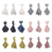 Feeding Bibs Soothe Appease Towel Comforter Nursing Towel with Sound 15x15in