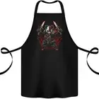 Panda Warrior Bear MMA SCI-FI Samurai Cotton Apron 100% Organic