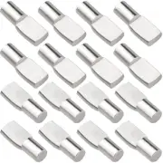 50pcs 1/4in Shelf Support Pegs for Shelves Spoon Shape Adjustable Shelf Pins