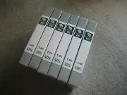 New Six (6) FUJIFILM PROFESSIONAL GRADE 6 Hour T-60 VHS Video Tapes