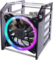 In Stock! Rack Tower and Acrylic case for Raspberry Pi 4B, Jetson Nano with fan