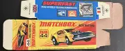 Matchbox Superfast #44 Boss Mustang ‘71-‘74 Type I Repro Box