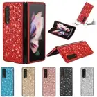 For Samsung Galaxy Z Fold 4 3 5G Shockproof Hybrid Soft Glitter Back Cover Case