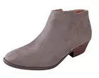 Soda Women's Western Ankle Bootie w Low Chunky Block Stacked Heel Grey Size 6.5