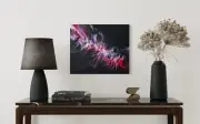 Original 16x20 canvas acrylic abstract signed fluid art