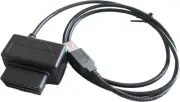 USB Adapter for AT&T ZTE Mobley OBD2 LTE Wi-Fi Hotspot Black