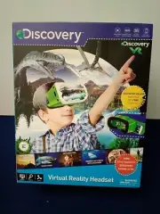 Discovery Virtual Reality Headset Green Compatible with Andriod or Iphone