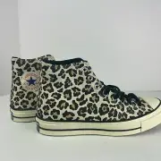 Converse Chuck 70 Hi Leopard Print 163406C Size 9.5, 10, 11
